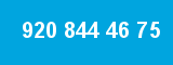 920 844 46 75 920 844 46 75